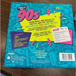 That’s so 90s trivia game